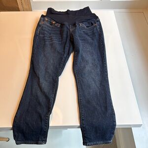GAP maternity girlfriend jeans